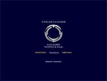 Tablet Screenshot of juwelier-faulhaber.de
